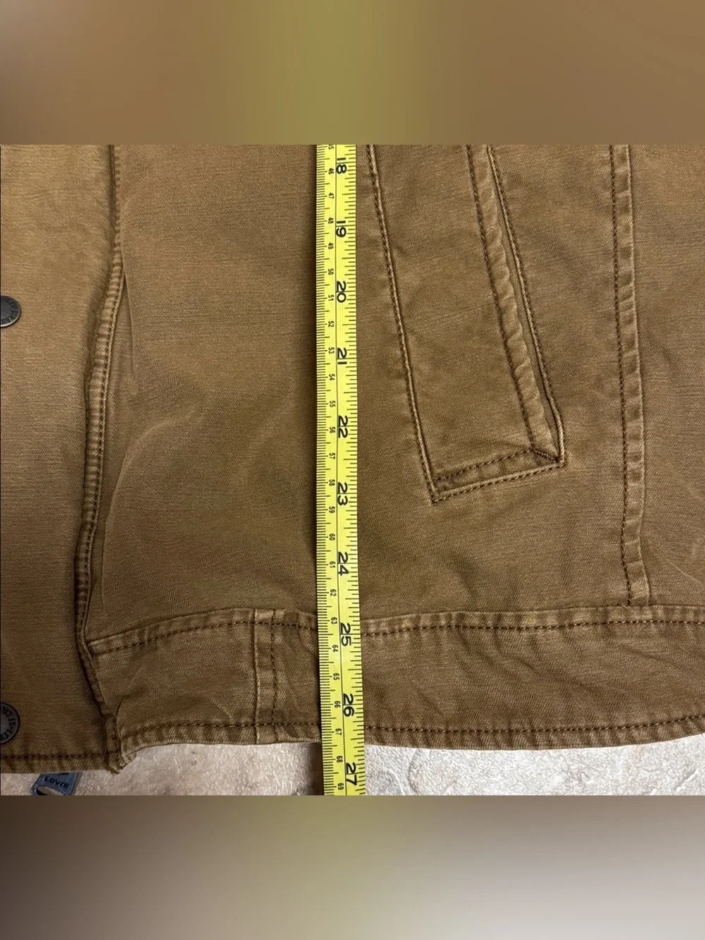 Levi’s Canvas Military Field Jacket XL | Quilted Insulated Workwear Utility Coat